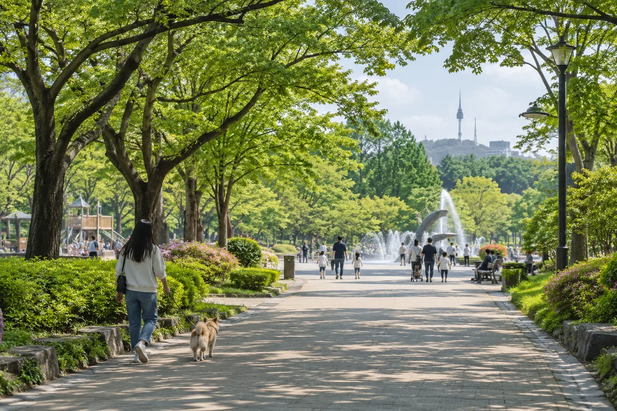 어린이대공원 반려동물 방문 참고 이미지