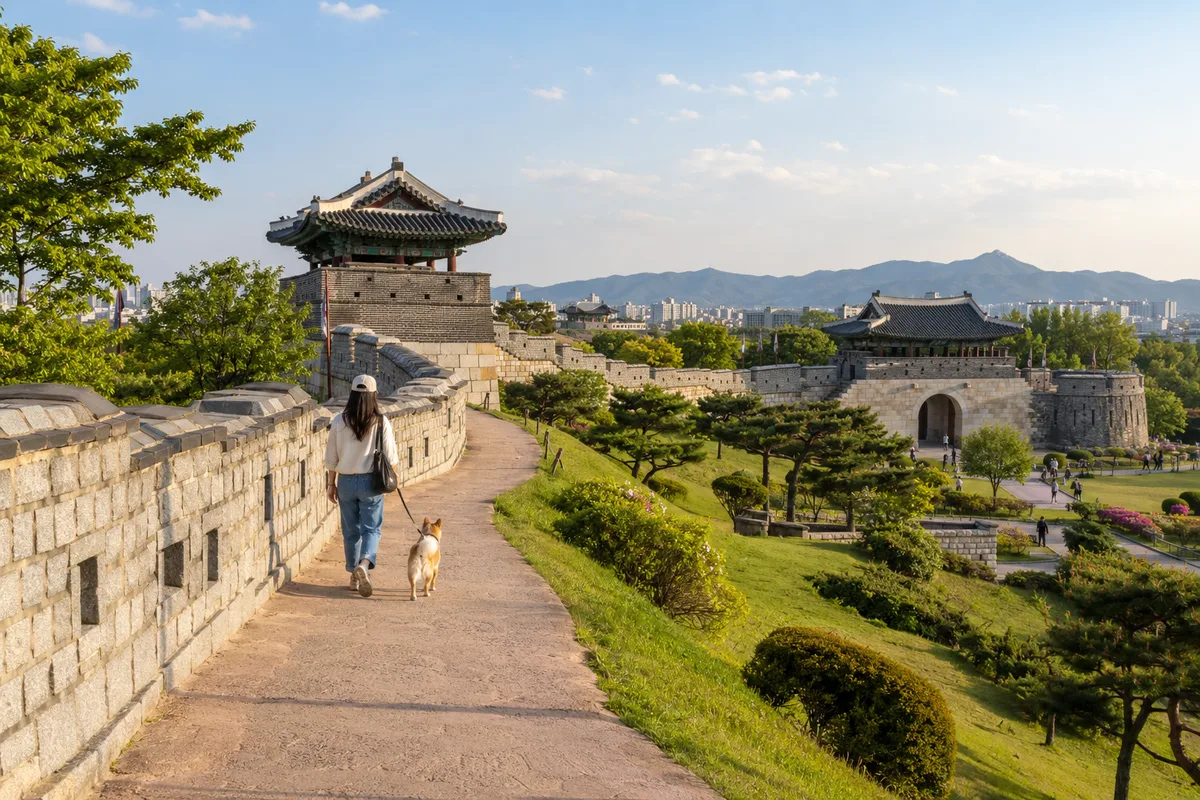 수원화성 반려동물 방문 참고 이미지